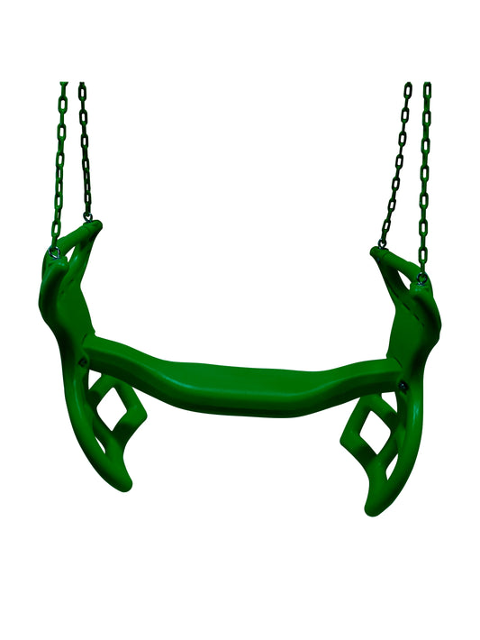 PLASTIC GLIDER WITH PVC CHAIN