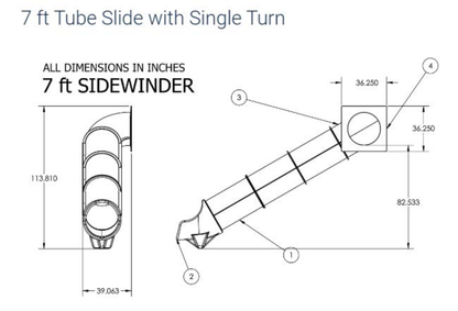 7' Sidewinder Slide