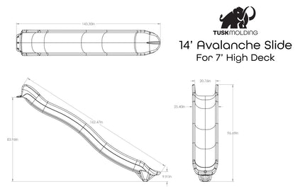 14' Avalanche Slide