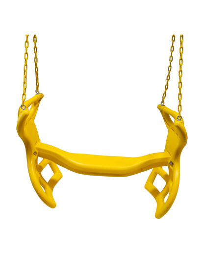 PLASTIC GLIDER WITH PVC CHAIN