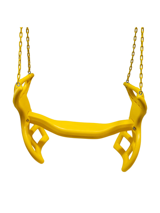 PLASTIC GLIDER WITH PVC CHAIN